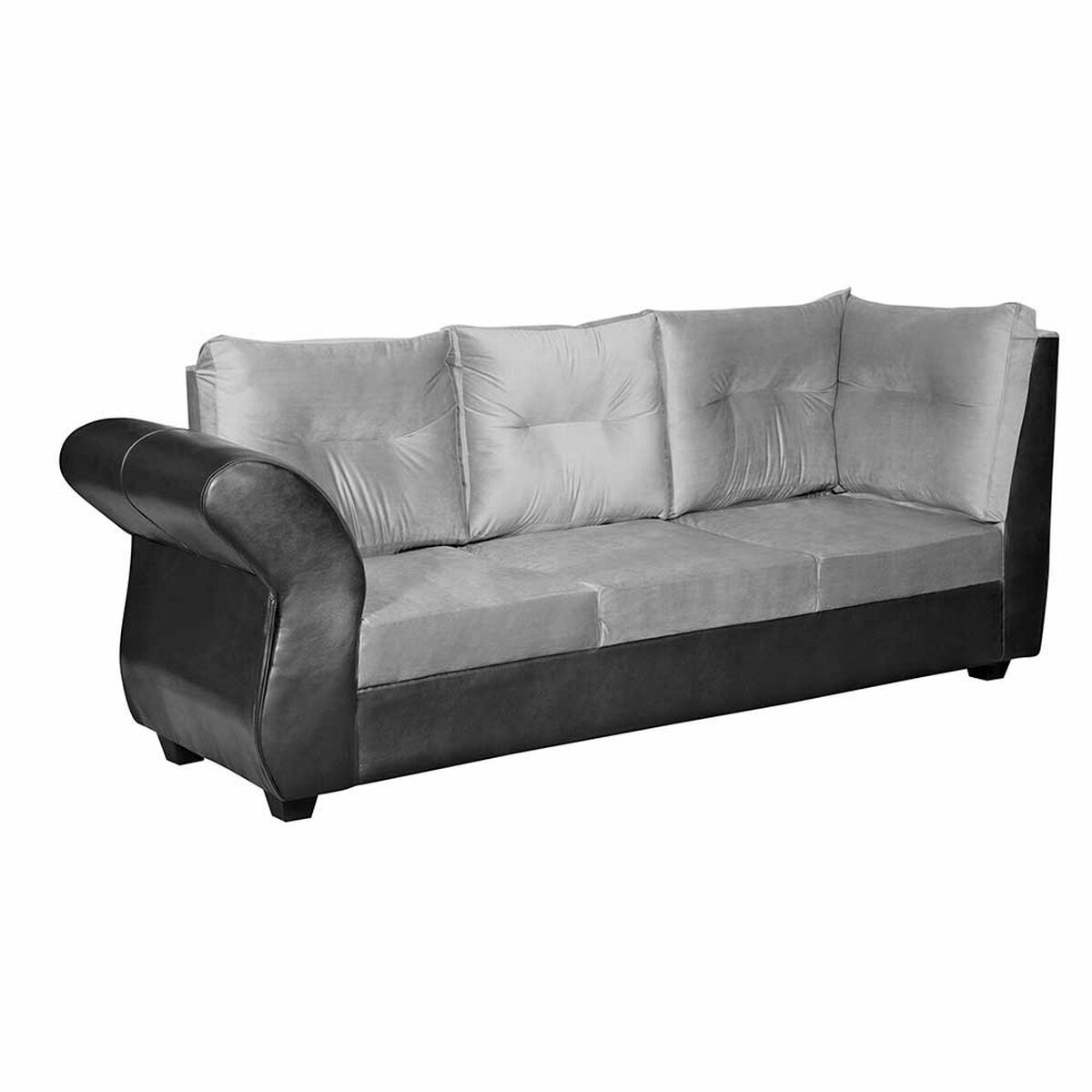 Sof&aacute; Seccional Dise&ntilde;o A&M Home Emma Derecho 5 Cuerpos Gris