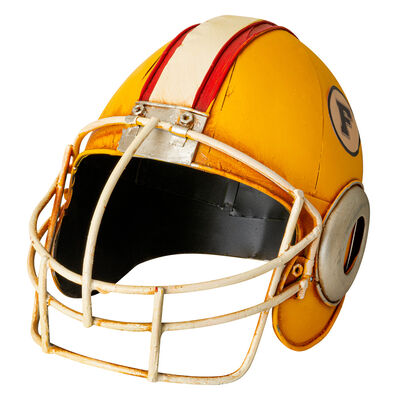Adorno Metal Vgo Casco Amarillo