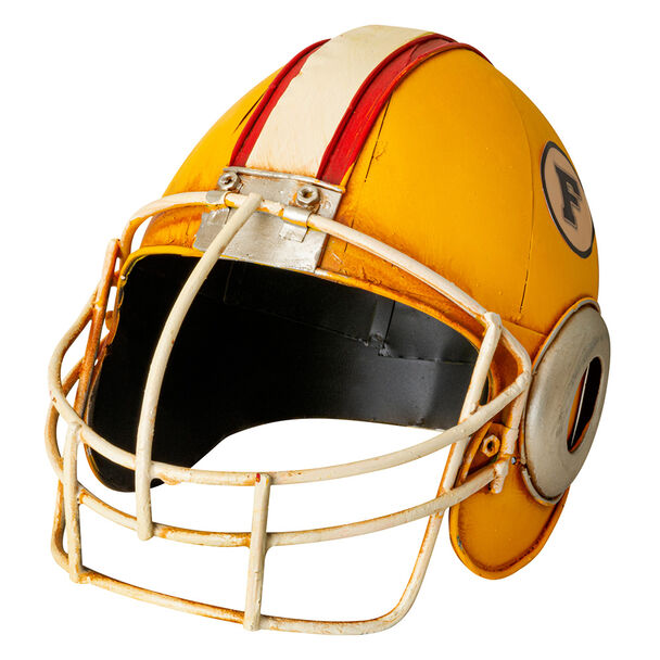 Adorno Metal Vgo Casco Amarillo