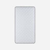 Cama Europea Rosen 1,5 Plazas Wave + Respaldo + Velador Lucio Grafito