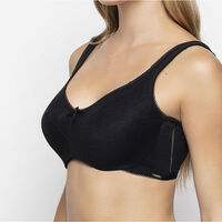 Sostén Copa DD Mujer Intime morado, Negro