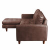 Sofá Cuero Latam Home Nápoles Chaise Longue 2 Cuerpos Izquierdo