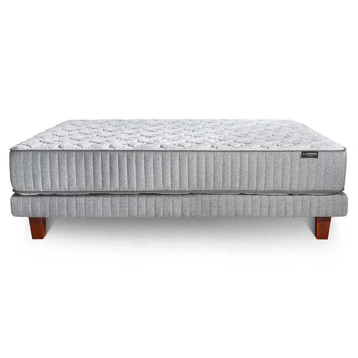 Cama Europea Cannon 1,5 Plazas Hybrid Visco