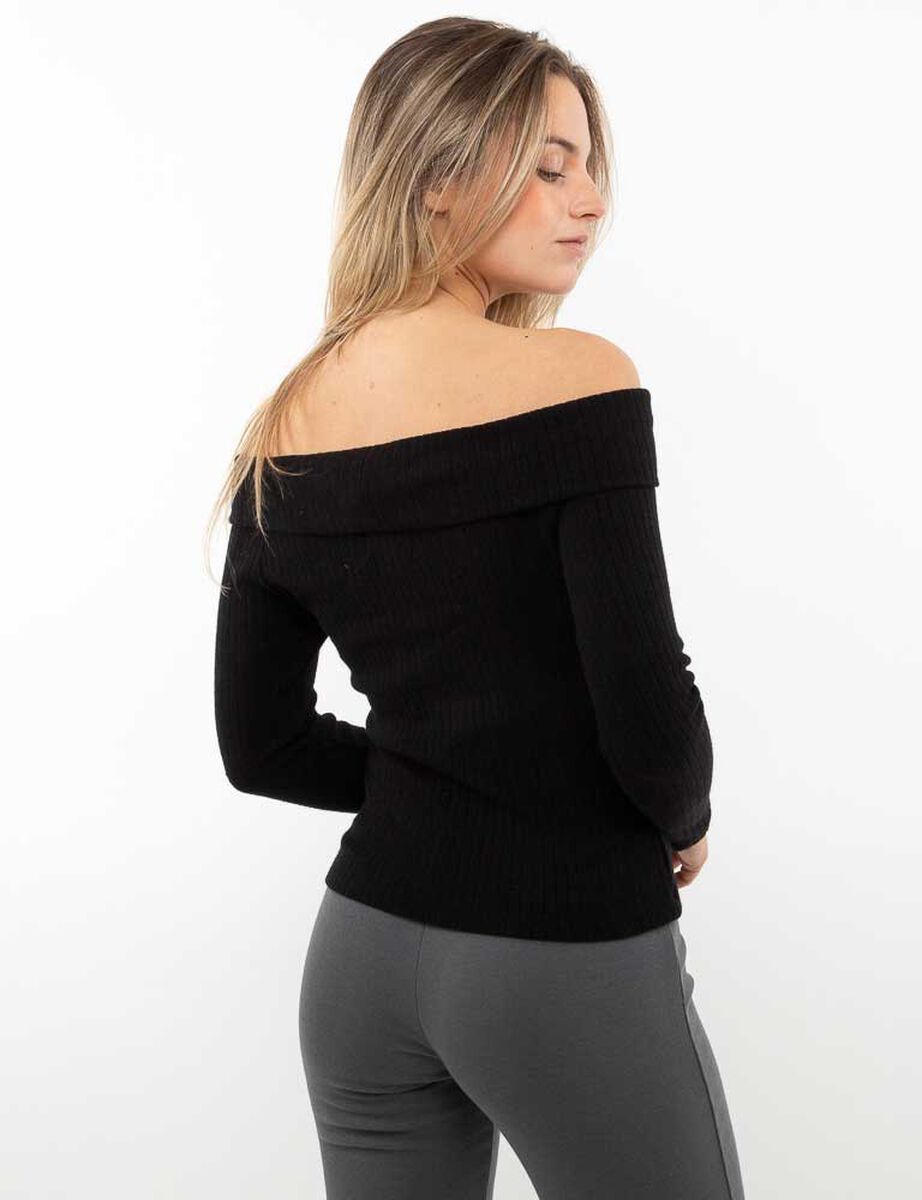 Sweater Bardot Mujer Icono