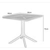 Juego de terraza Fm Furniture Línea E 4 Sillas
