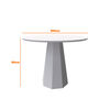 Juego de Comedor VekkaHome Isa 4 Sillas Negro