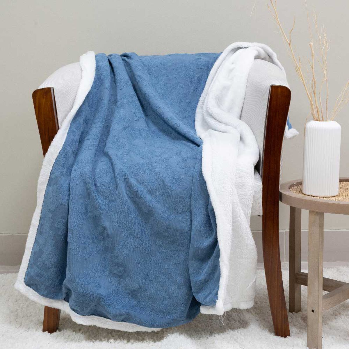 Manta Doral Flanel Outbos 127x152 cm D4