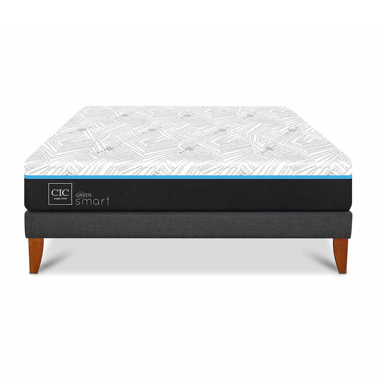 Cama Europea CIC Green Infinity King +