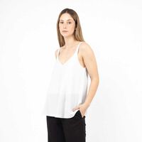 Polera Sin Mangas Mujer Zibel Blanco