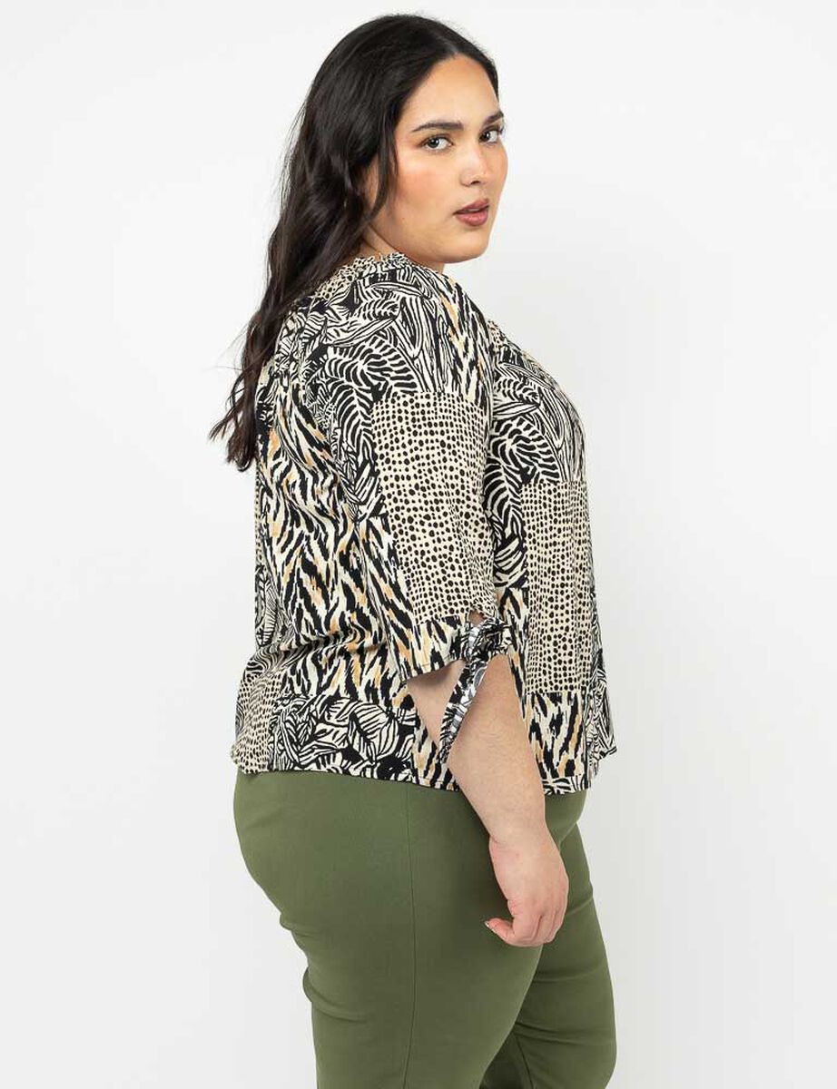 Blusa Manga 3/4 Mujer Extralindas
