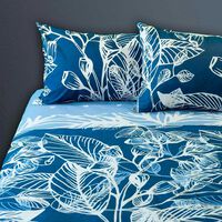 Juego de Sábanas Doral 200 Hilos King Doral Blue Diseño 1