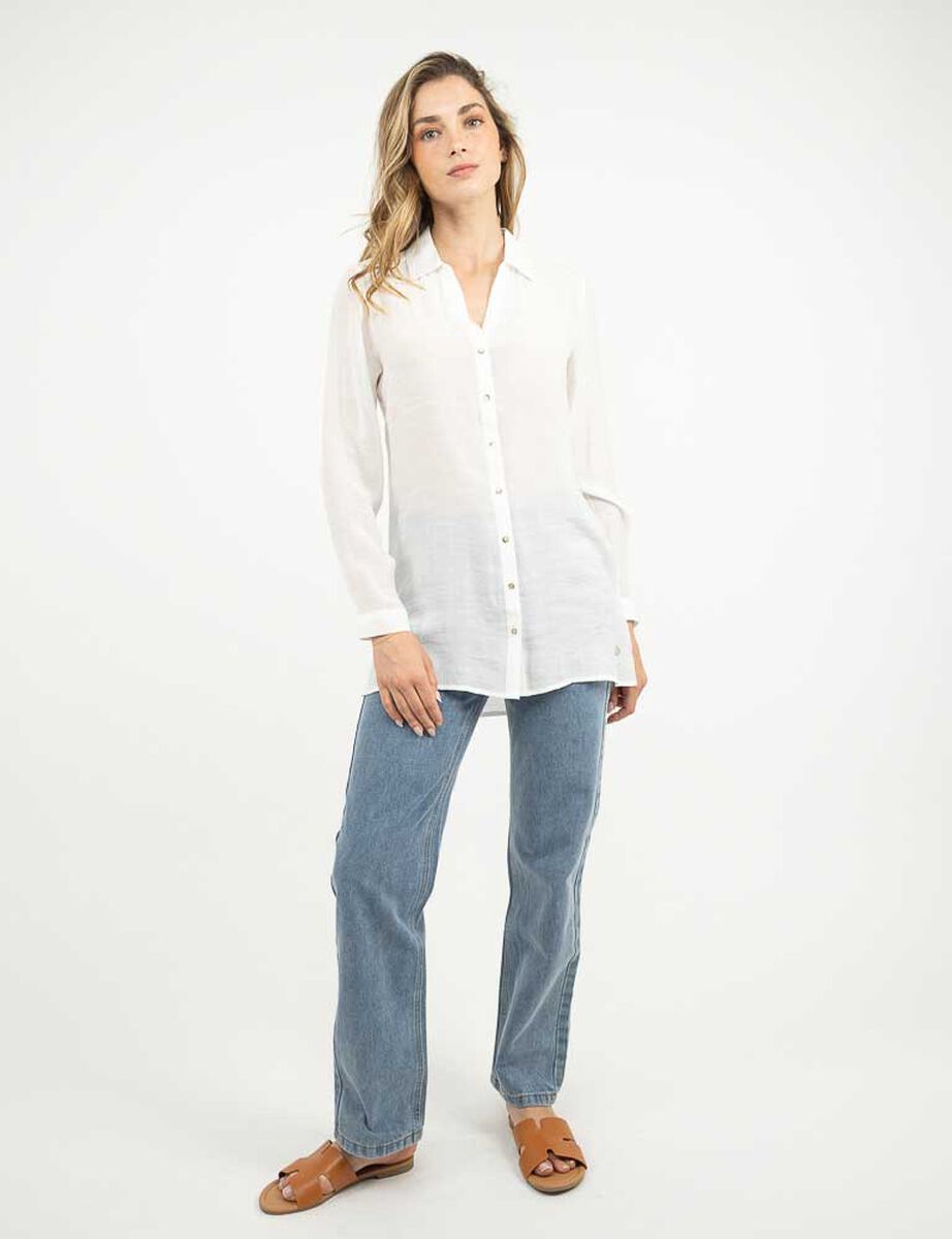 Blusa Manga Larga Mujer Zibel