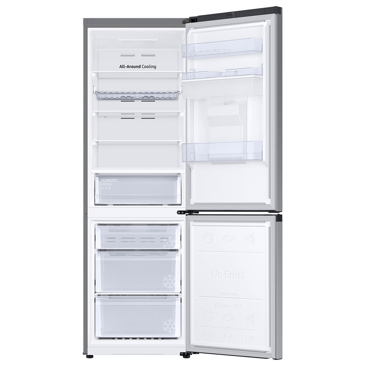 Refrigerador No Frost Samsung RB34T632FSA/ZS 331 lts.