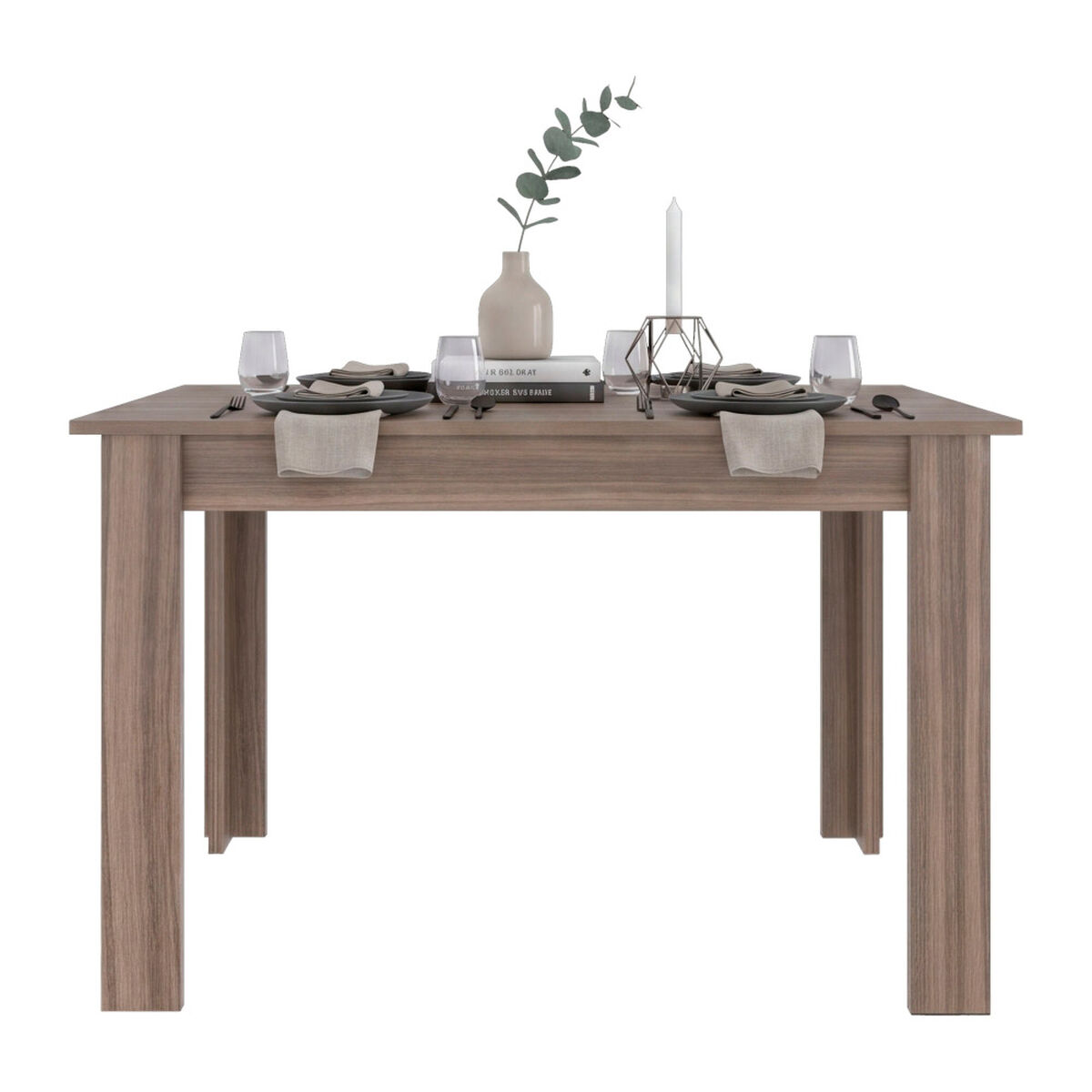 Mesa de Comedor Tuhome Portofino Avellana
