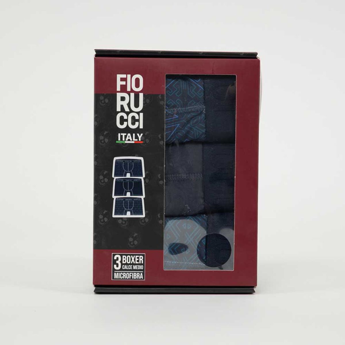Pack 3 B&oacute;xer Medio Hombre Fiorucci