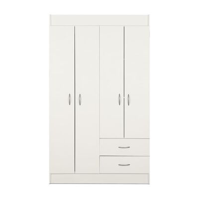 Imagen 2 del producto Closet Stanford 4 Puertas 2 Cajones Blanco