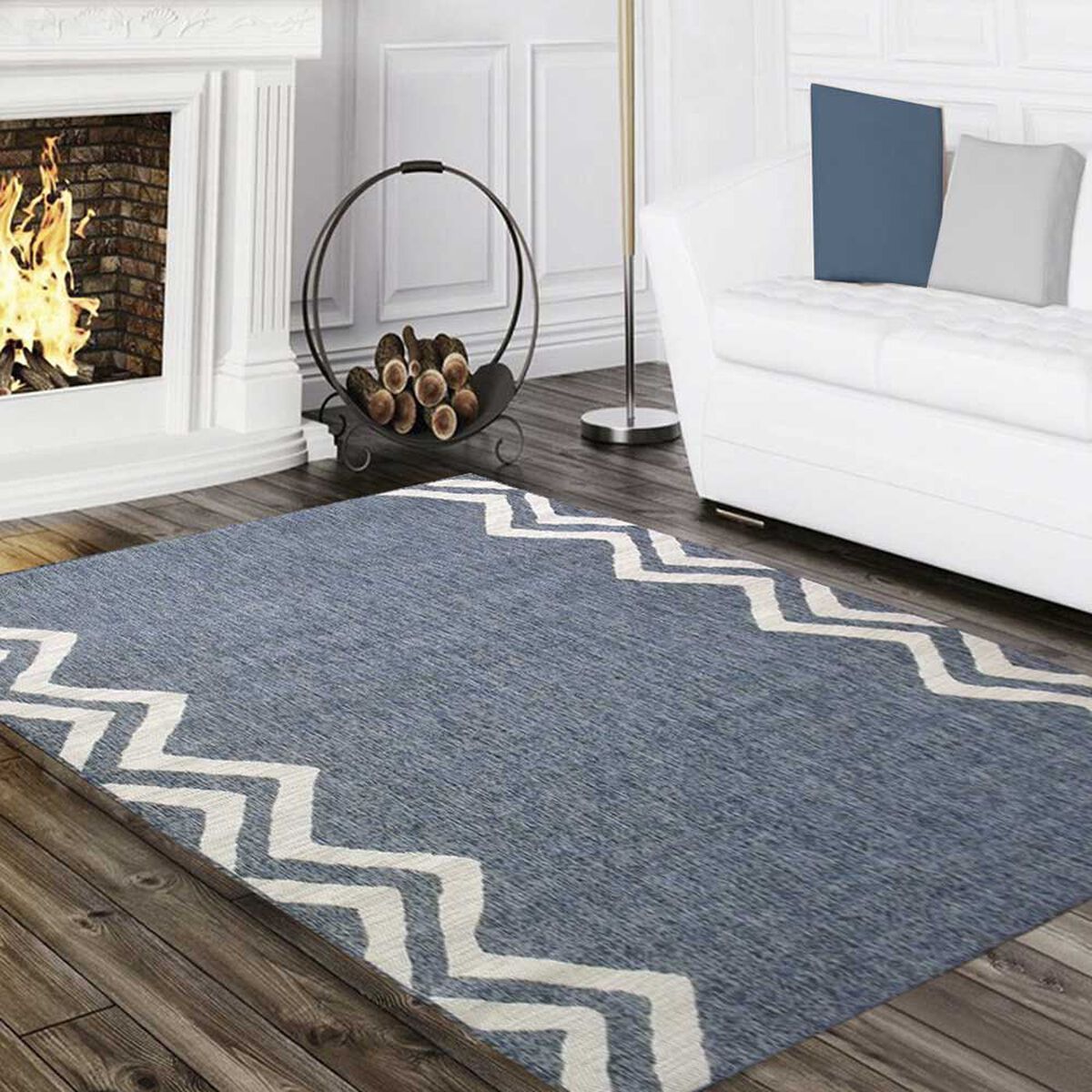 Alfombra Sisal Idetex Atenea Snow 160 x 230 cm
