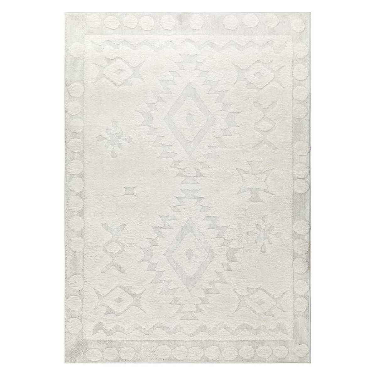 Alfombra Modalfo Palafito Blanca 120 x 180 cm