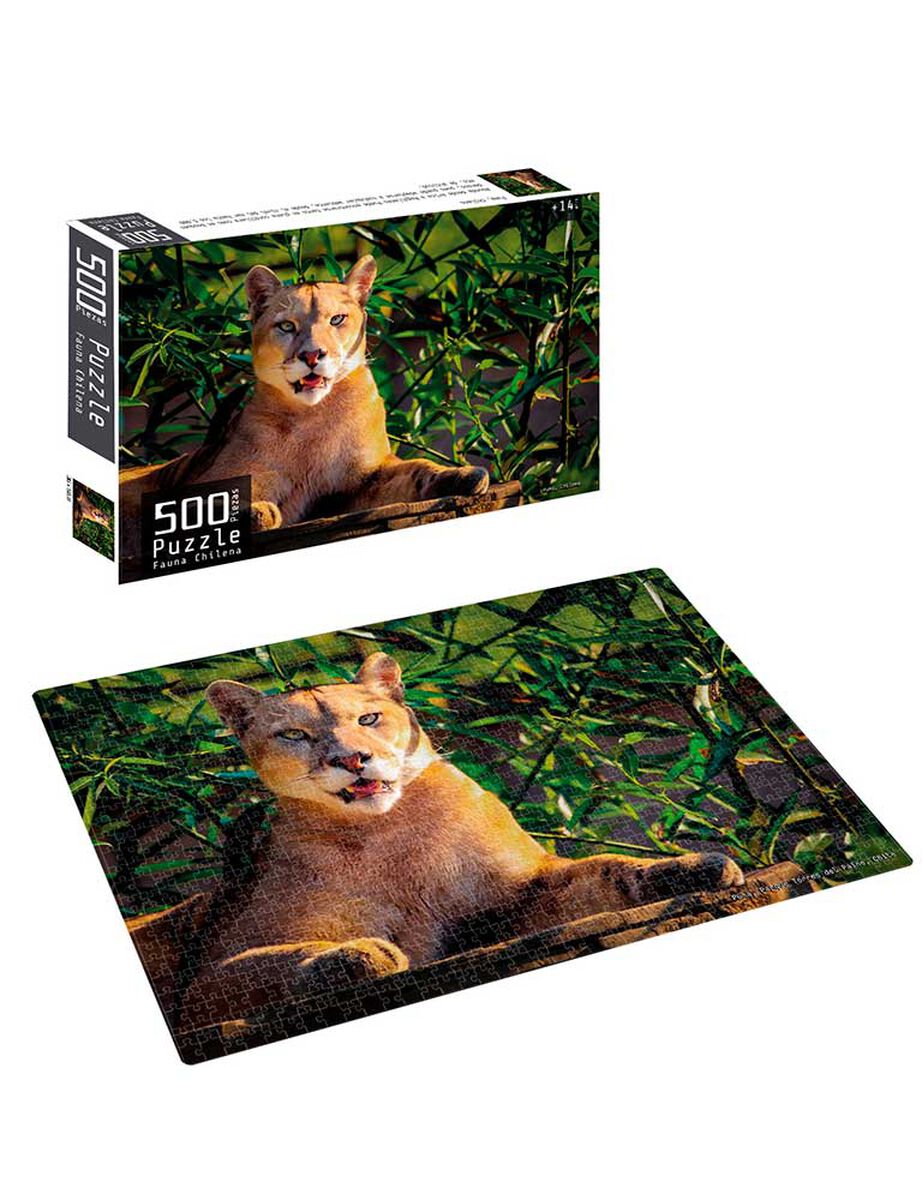 Puzzle 500 Piezas Fauna Chilena Nobel Gift