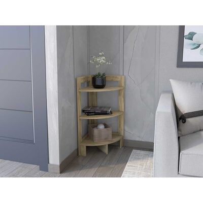 Mesa Auxiliar Esquinera TuHome Riga Macadamia