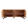 Rack Roca Santos Hasta 60" Roble