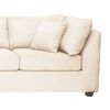 Sofá Seccional Izquierdo Latam Home Padua 3 Cuerpos Blanco