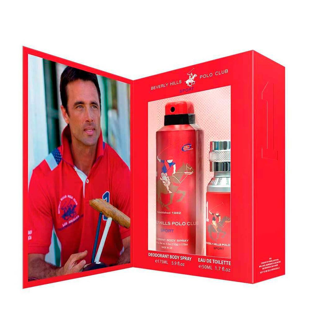 Set Polo Beverly Hills Sports Hombre One 50 ML + Desodorante