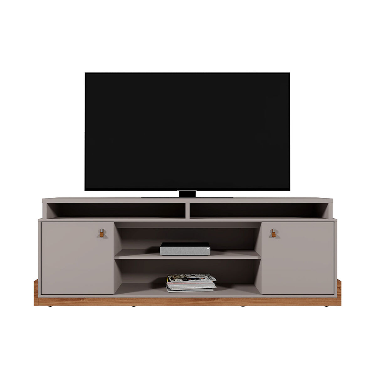 Rack TV Vekkahome Montana 65" Pulgadas Gris
