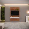 Panel TV Altavision Pratic 143 Café y Blanco