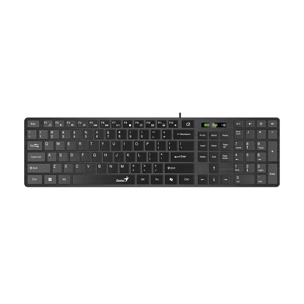 Teclado Genius Slimstar Black