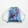 Toalla de Playa con Bolso Infantil Disney Stitch Surf 70 x 140 cm