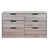 Cómoda Mobikit Misuri 6 Cajones