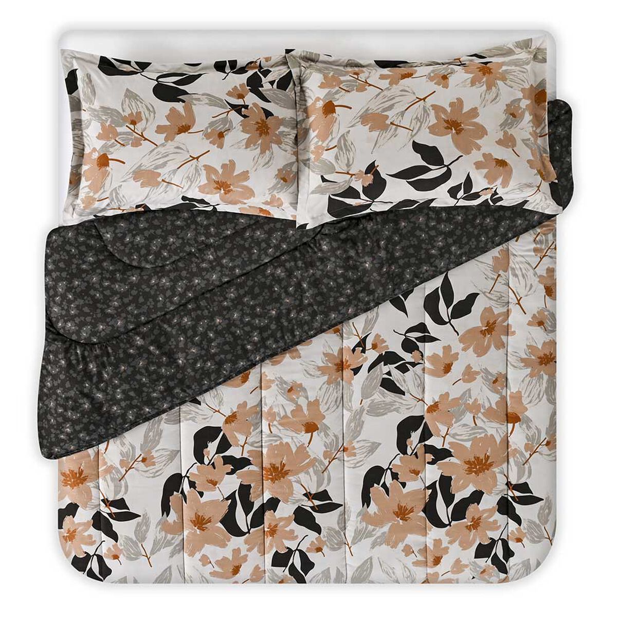 Plumón Estampado Elements & Co King Fleur