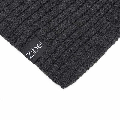 Imagen 2 del producto Bufanda Hombre Zibel Gris, Negro