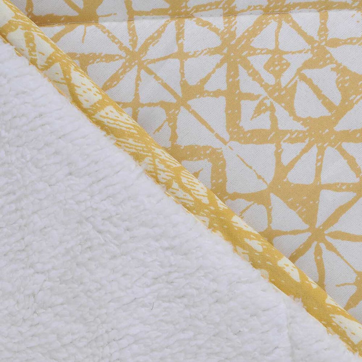 Plumón Microfibra Sherpa Mashini 2 Plazas Golden