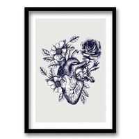 Cuadro Decorativo Retela Corazón 40 x 30 cm