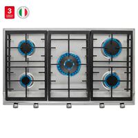 Encimera a Gas Teka EX 90.1 5G Inox 5 Quemadores