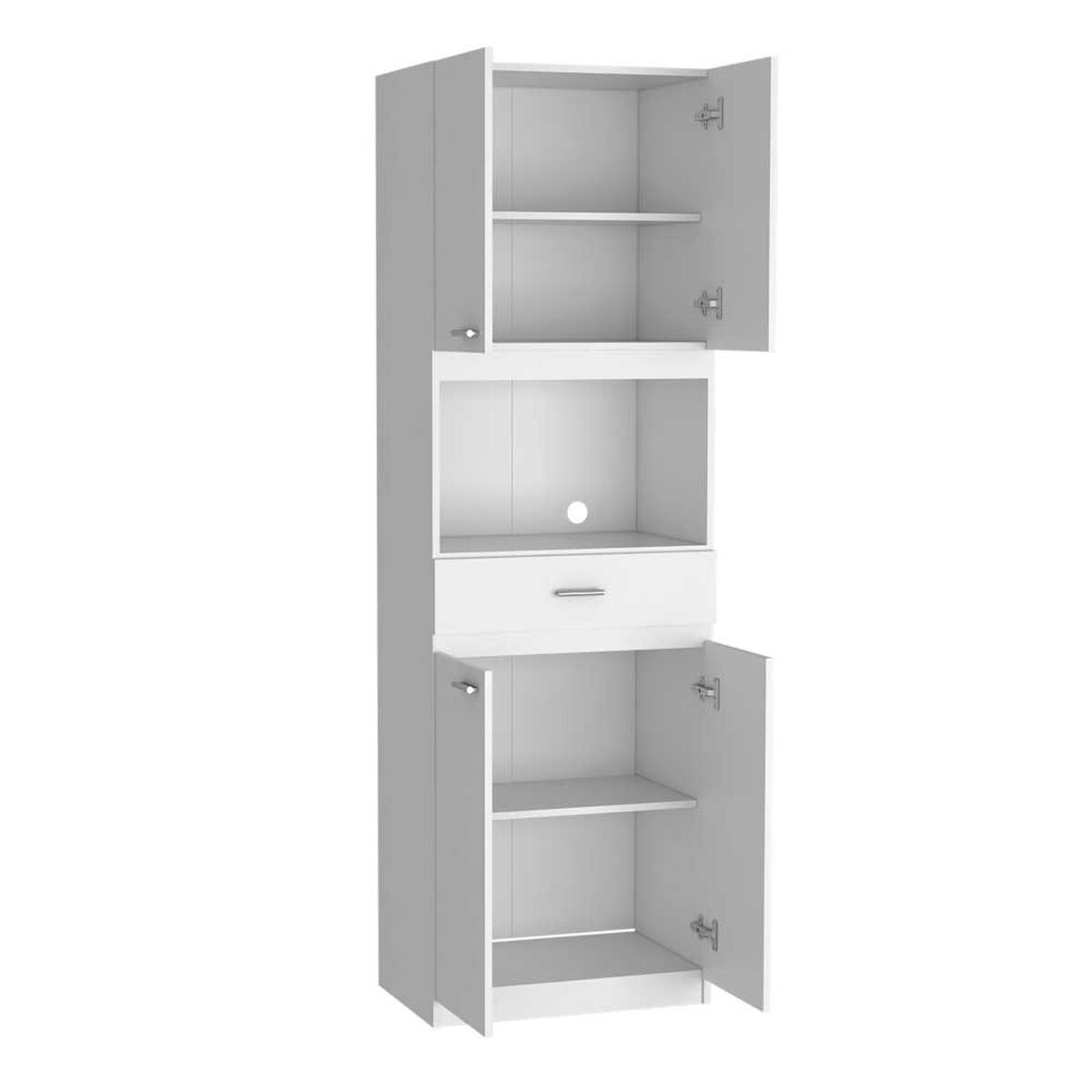 Mueble de Cocina TuHome Bau 4 Puertas 1 Caj&oacute;n Blanco