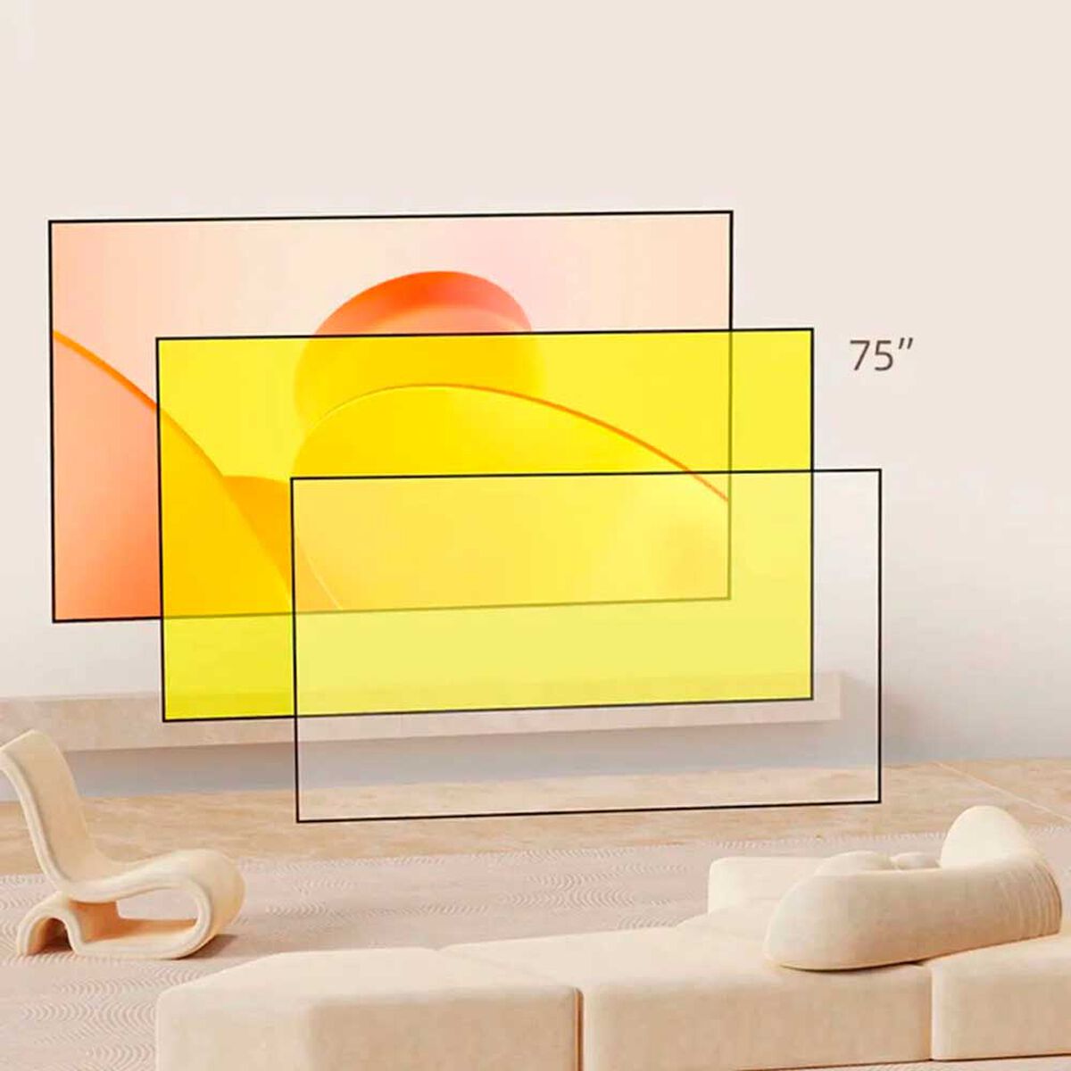 Telón Wanbo 75 "