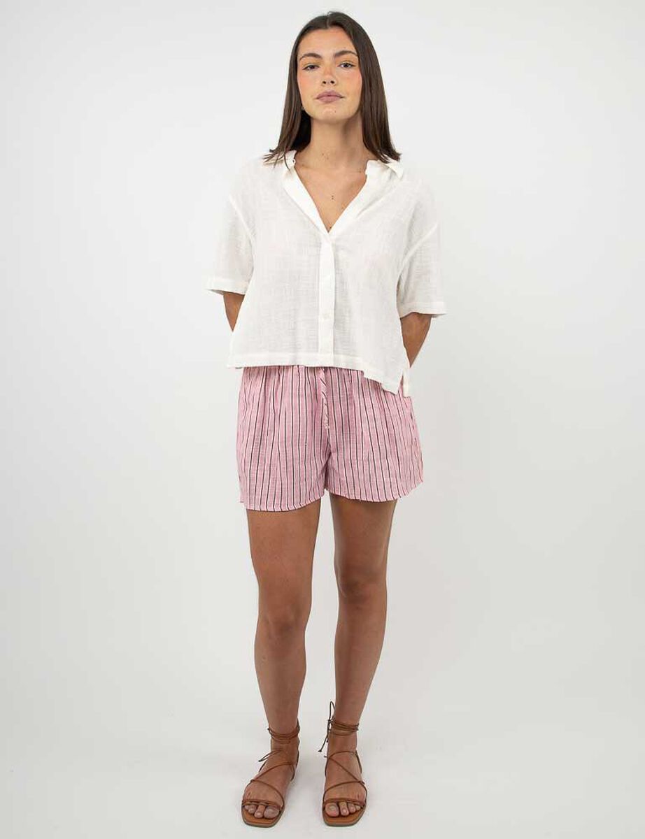 Blusa Manga Corta Mujer Icono