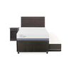 Cama Nido CIC Base Normal 1,5 Plazas Excellence Plus + Respaldo + Velador Villarrica