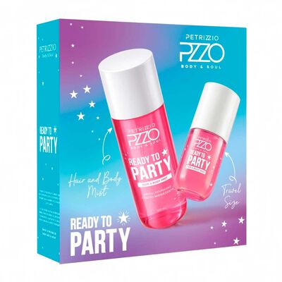 Set Body Mist Petrizzio Mujer Ready to Party 200 ml + miniatura