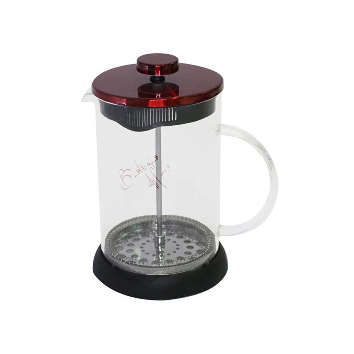 Cafetera Berlinger Haus Acero Inoxidable Rojo