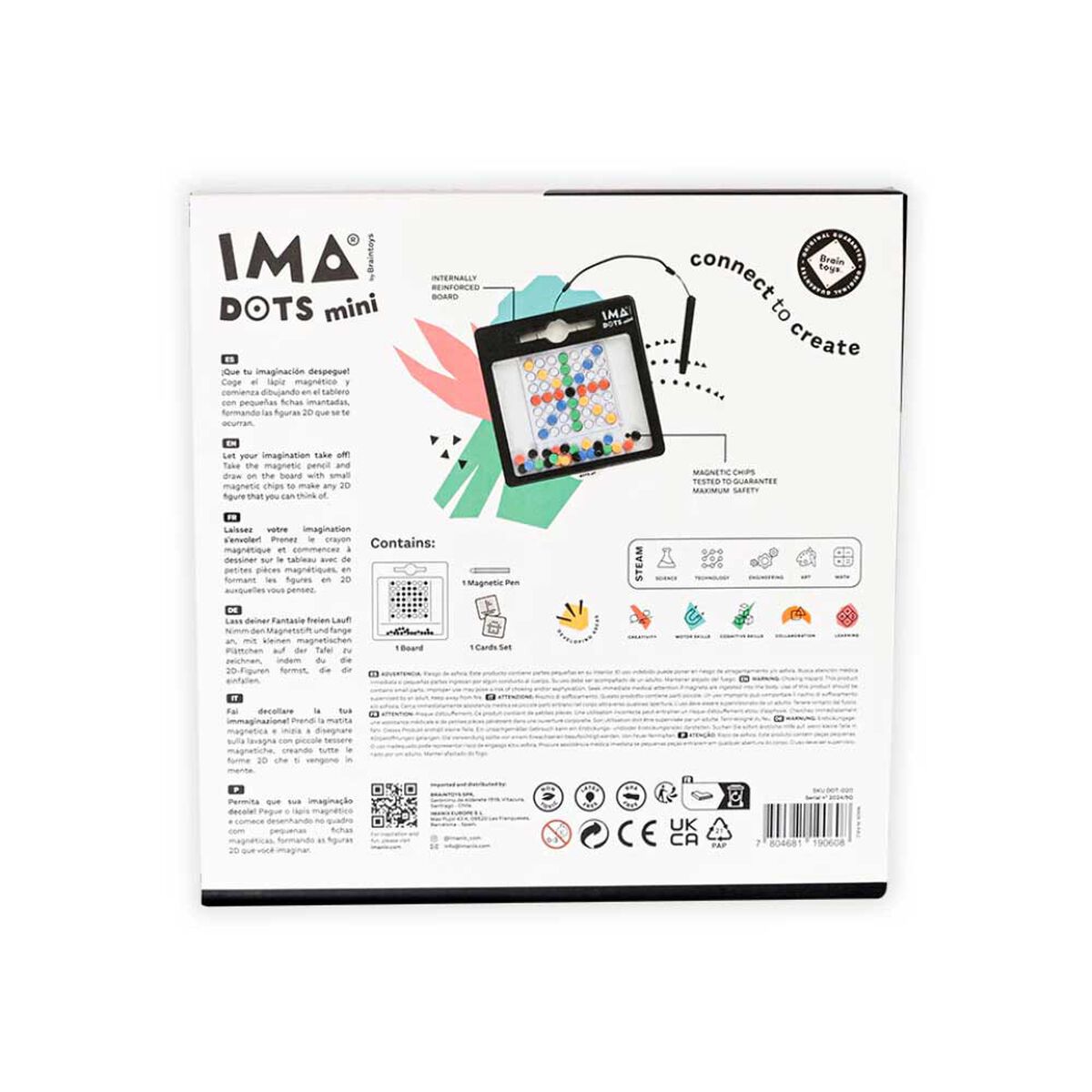 Pizarra Magn&eacute;tica Imadots Mini Black