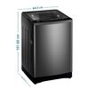 Lavadora Autom&aacute;tica Mabe LMA2220WDGCL0 22 Kg Diamond Gray
