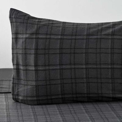 Imagen 2 del producto Juego de Sábanas Polar American Family 1,5 Plazas Roy No Aplica Gris