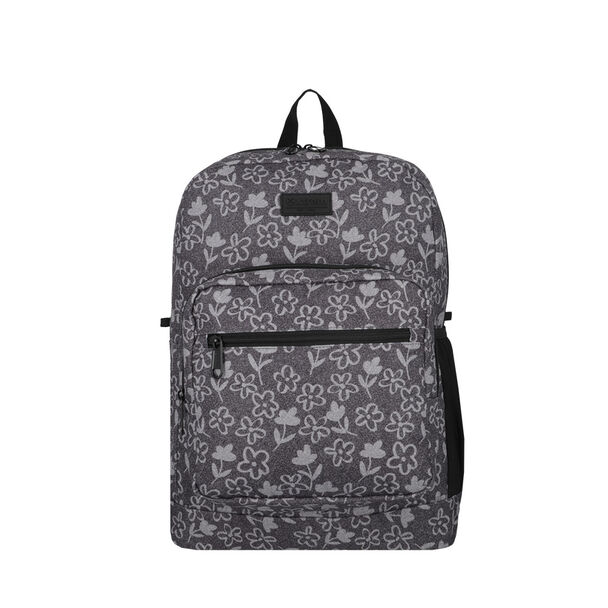 Mochila Notebook Xtrem Everdale 5XT Flores Negro 16""