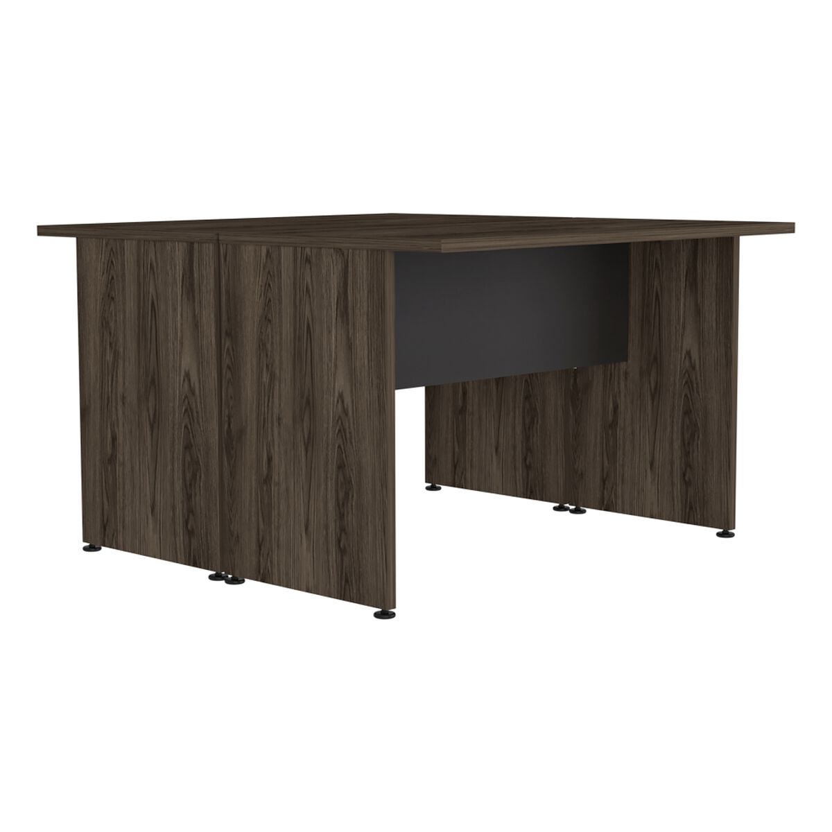 Escritorio Doble + Cajonera Negro TuHome Home Office