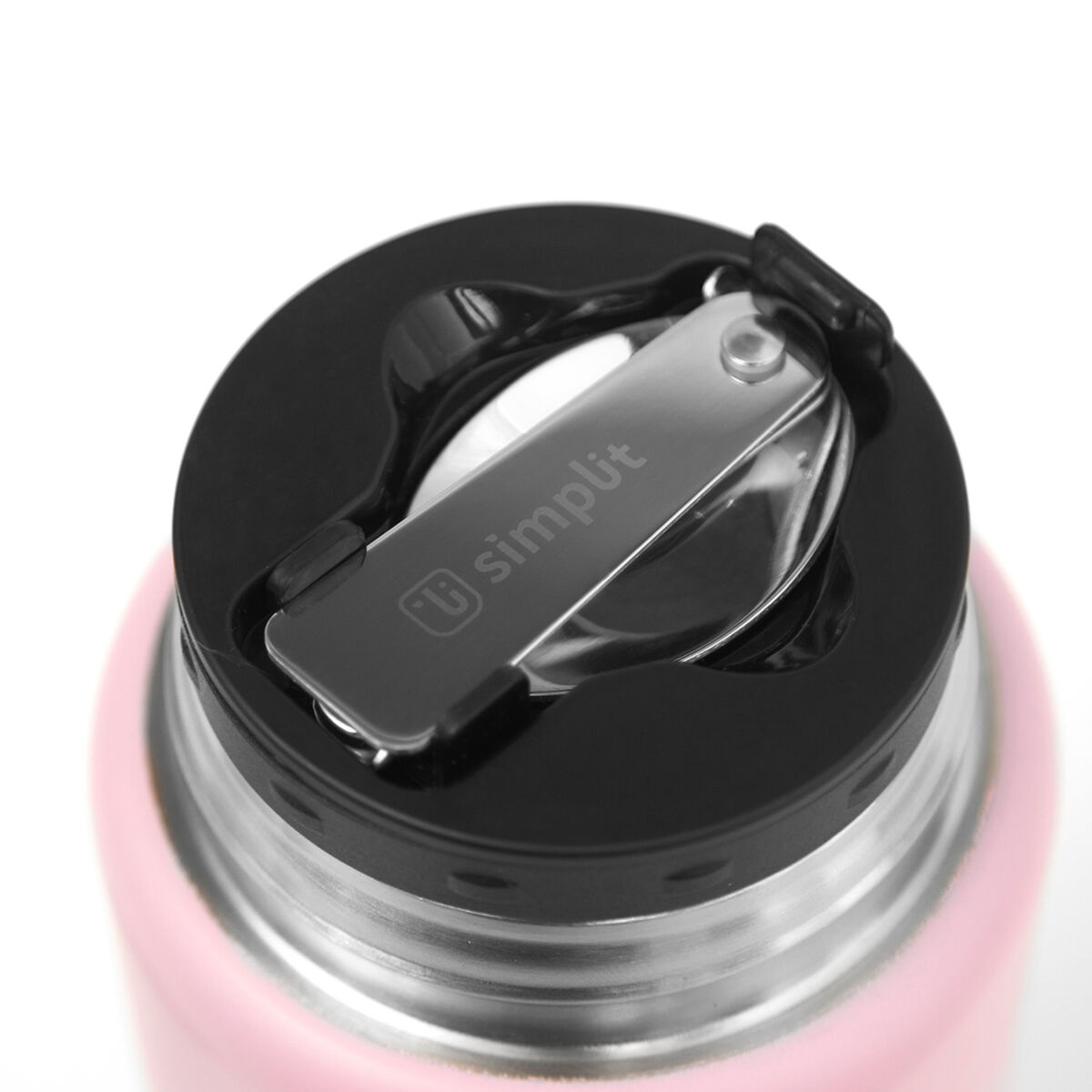 Pack 2 Termos Comida Insulado Simplit Rosado y Gris
