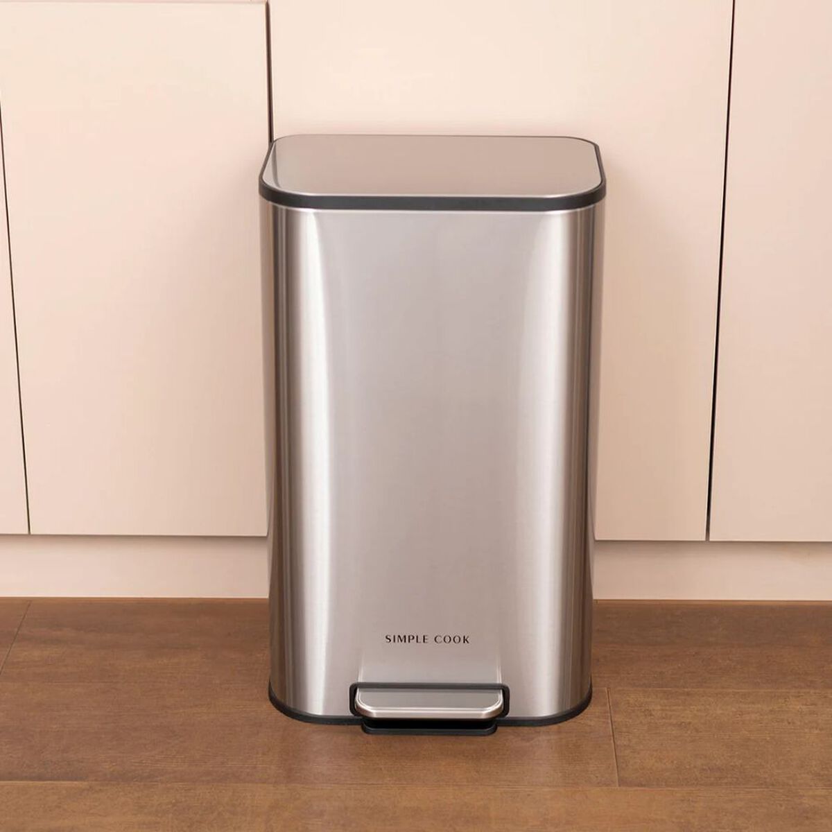 Basurero Mate con Pedal Simple Cook 30 lt.